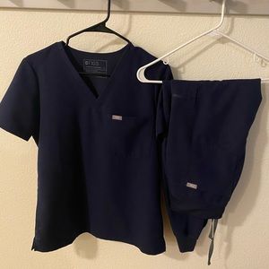 Figs scrub set (navy)